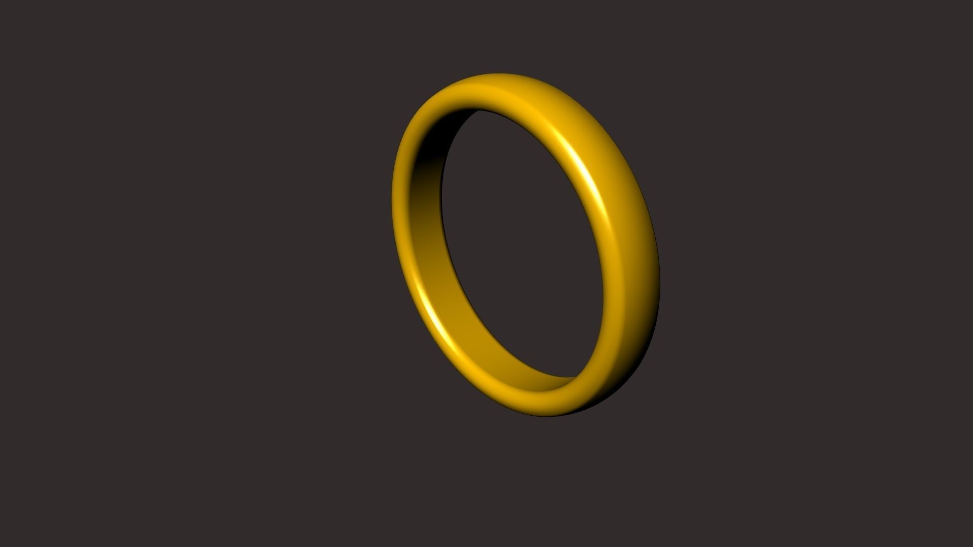 20 plain band stl verified 3D print model_8