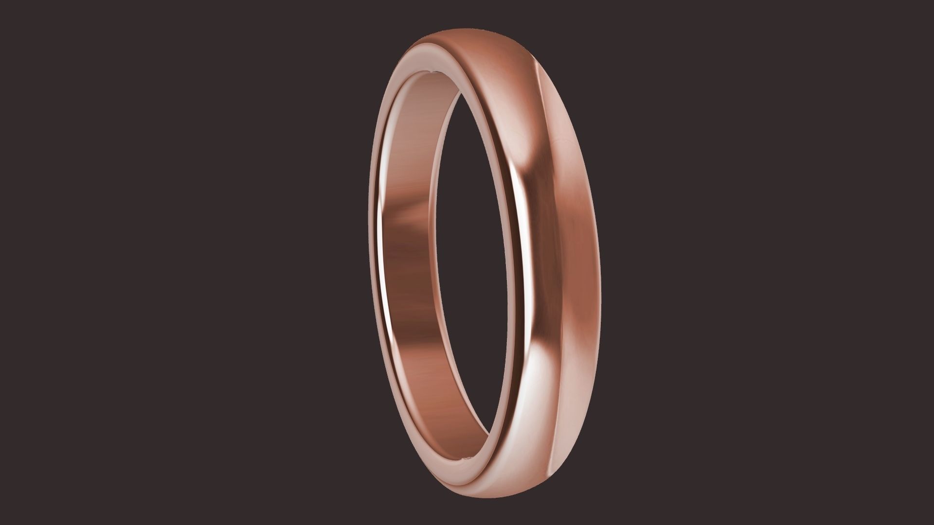 18 plain band stl verified 3D print model_14