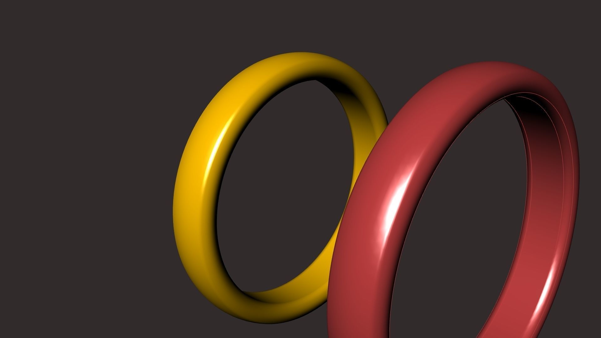 18 plain band stl verified 3D print model_7