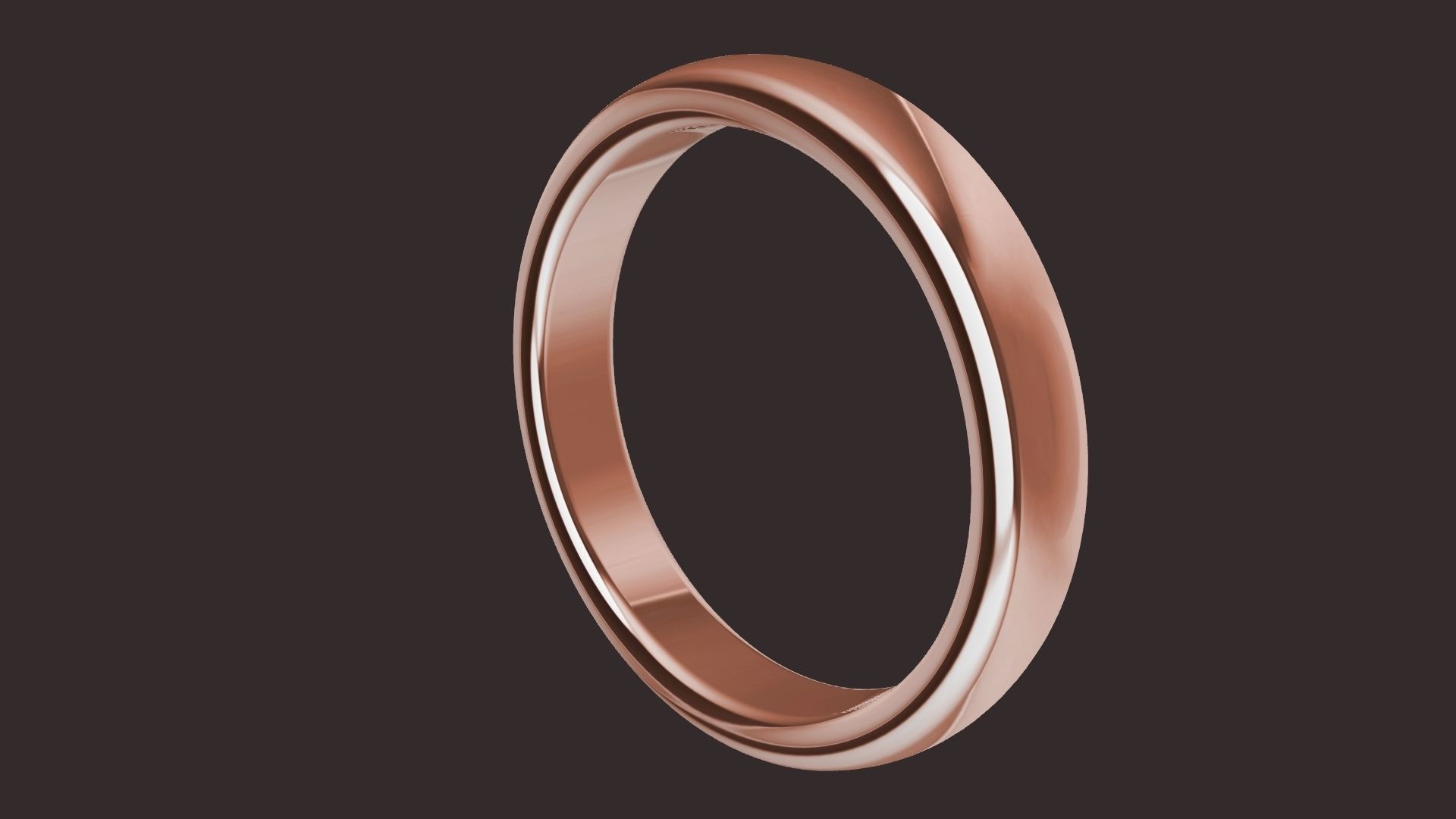 14 plain band stl verified 3D print model_13