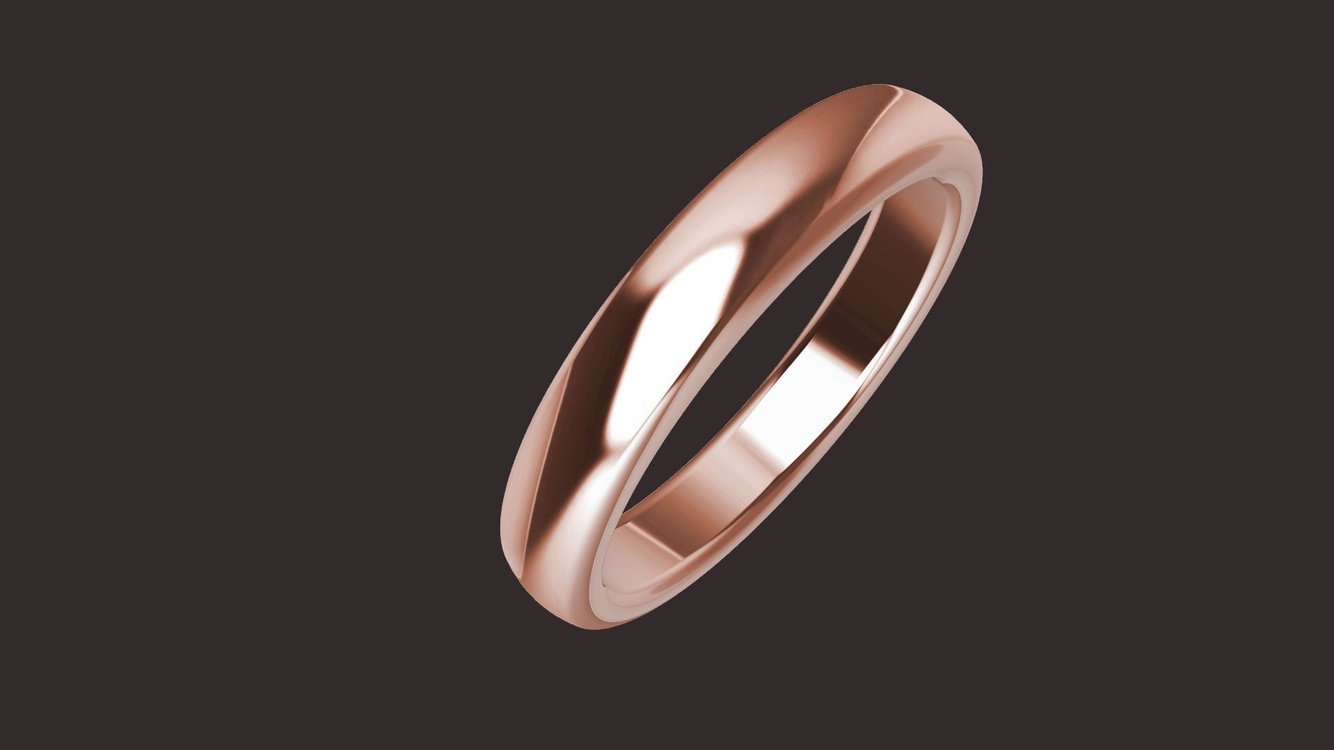 14 plain band stl verified 3D print model_12