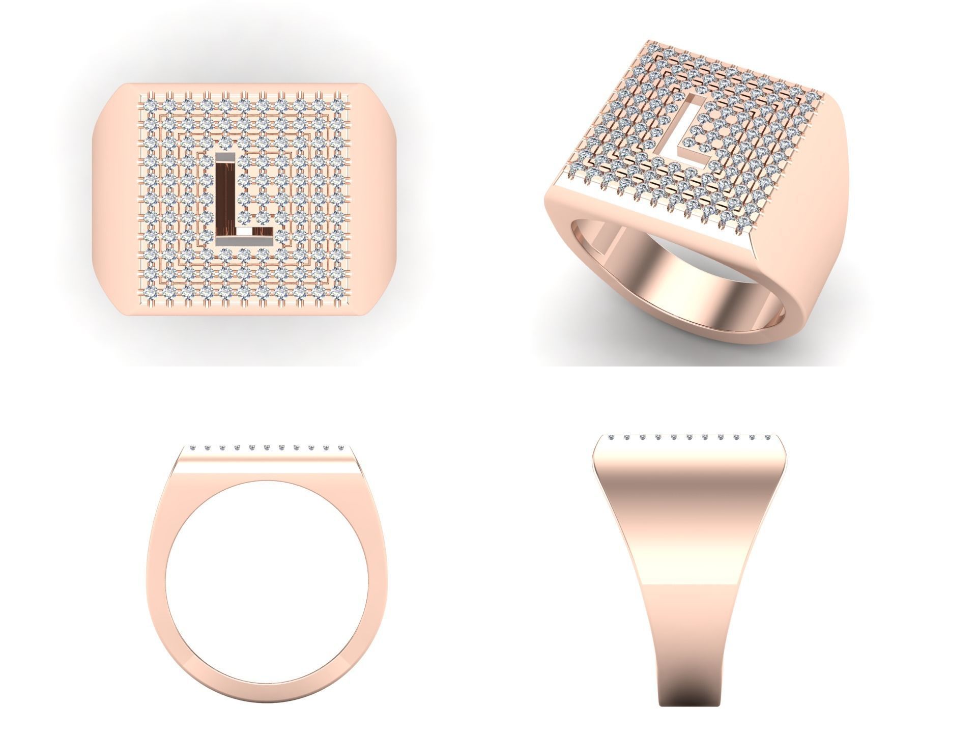 Ring kt16 3D print model_3