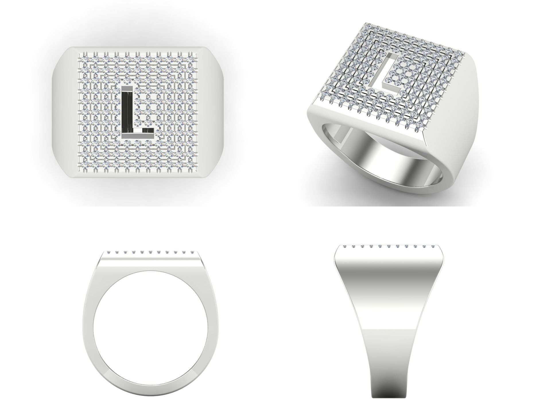 Ring kt16 3D print model_5