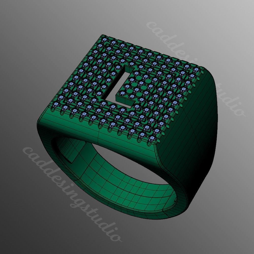 Ring kt16 3D print model_2