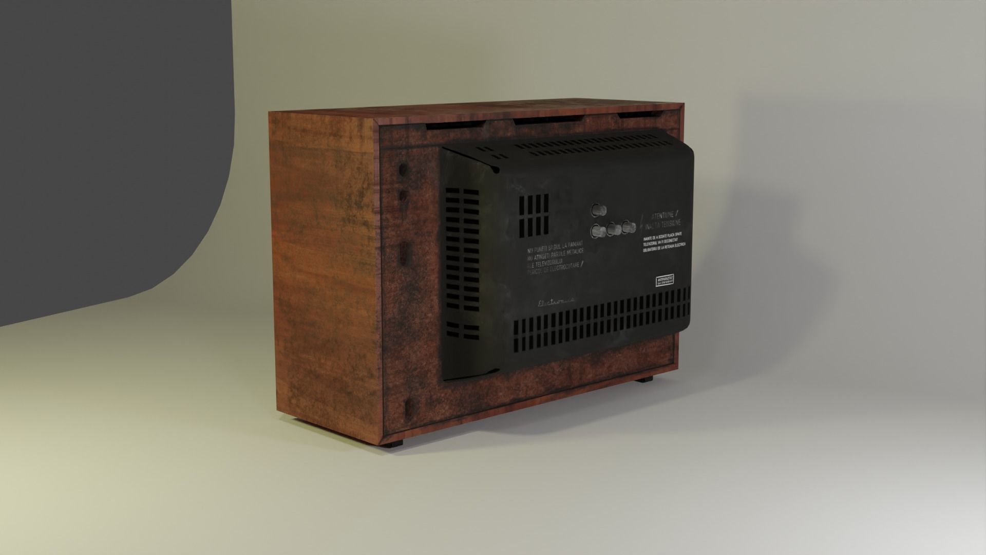 DIAMANT TV 3D model_2