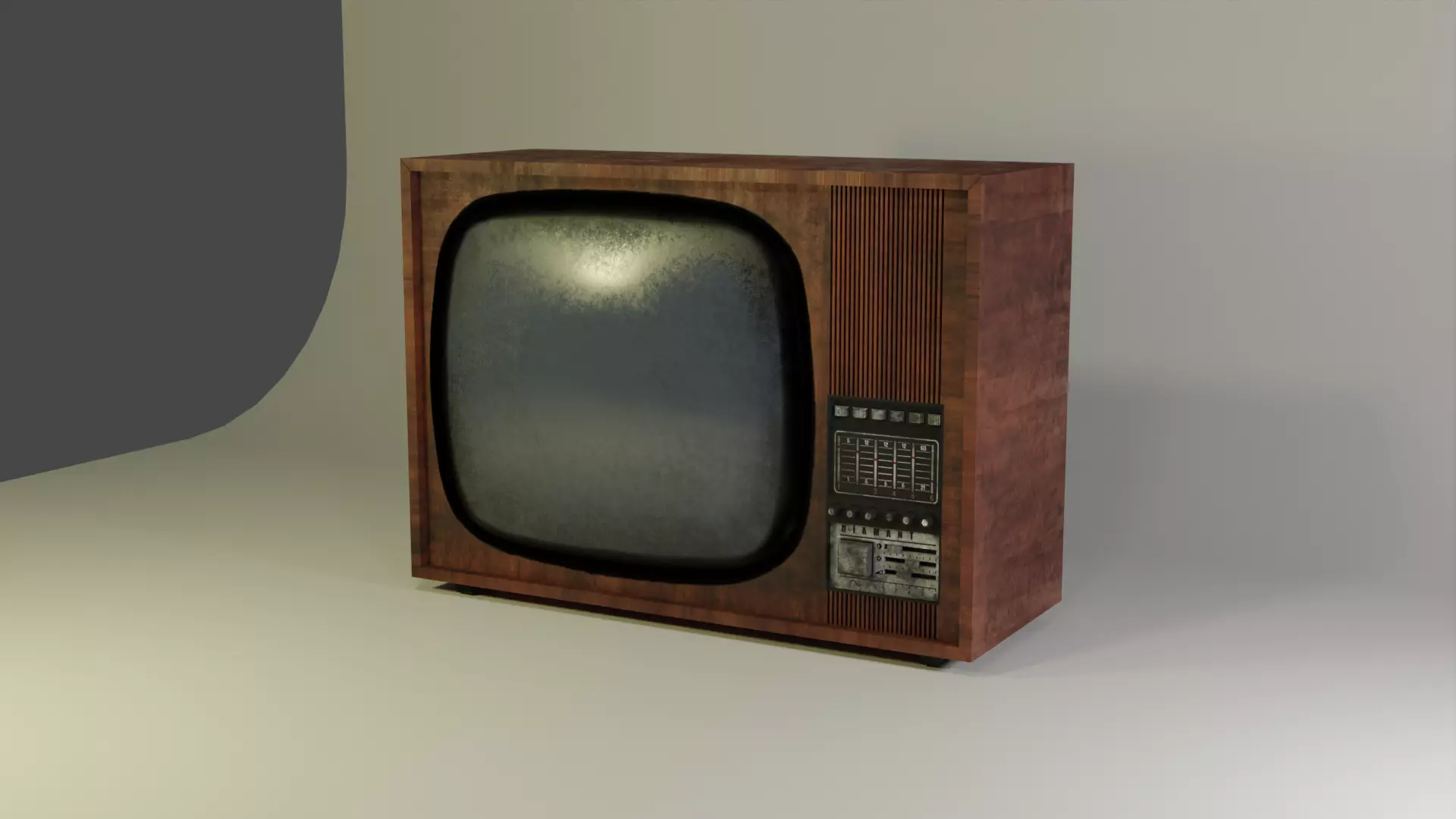 DIAMANT TV 3D model_0