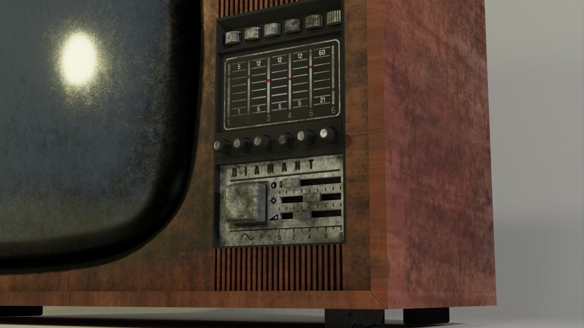 DIAMANT TV 3D model_7