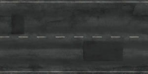 Road 3D model empty with no cars Free 3D model_2