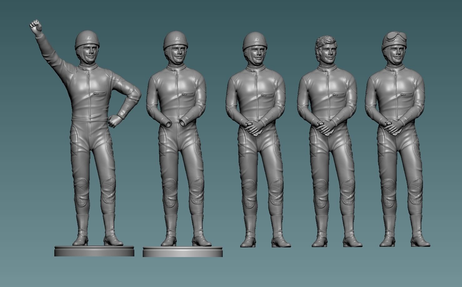 Giacomo Agostini 3D print model_1