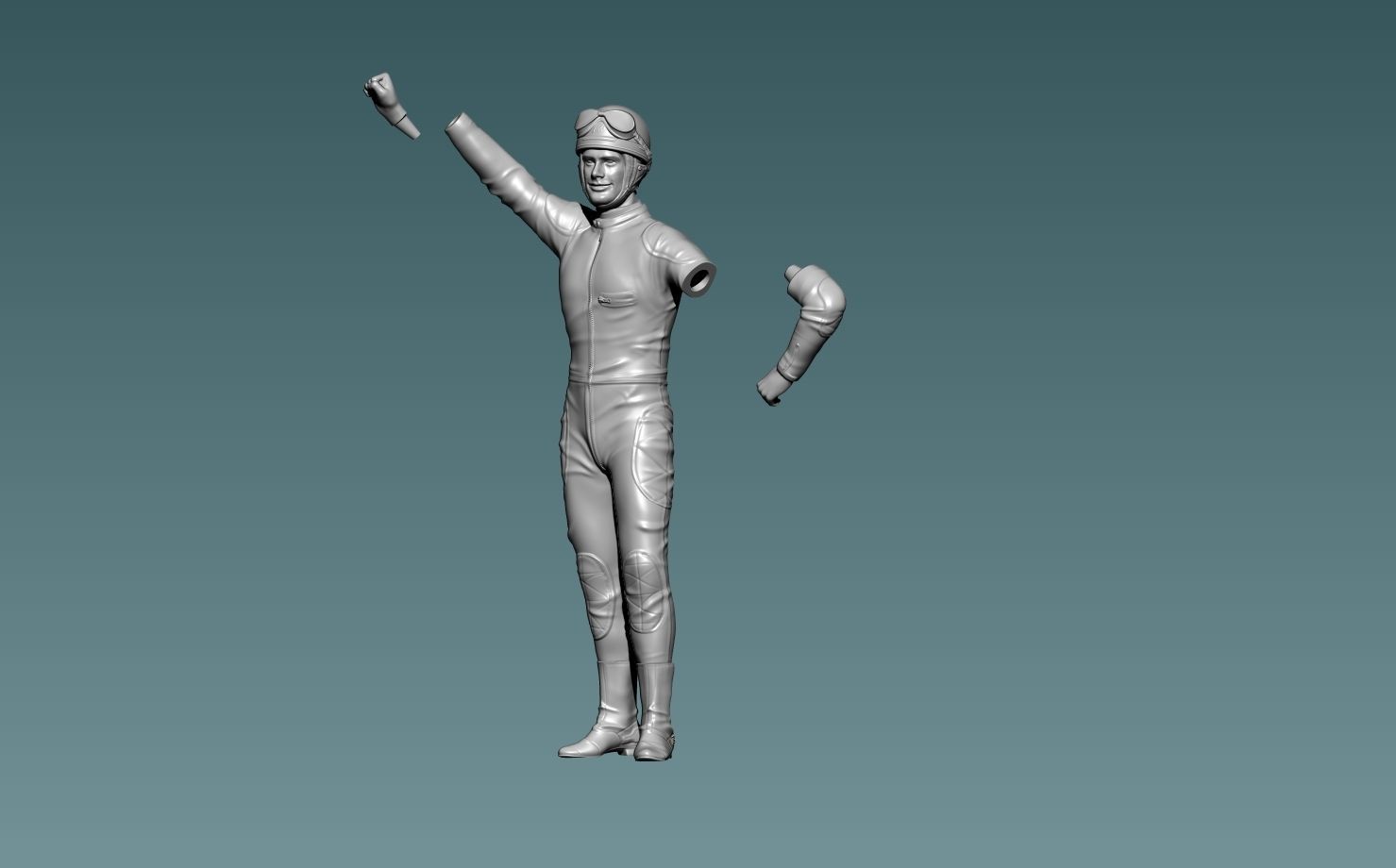 Giacomo Agostini 3D print model_20