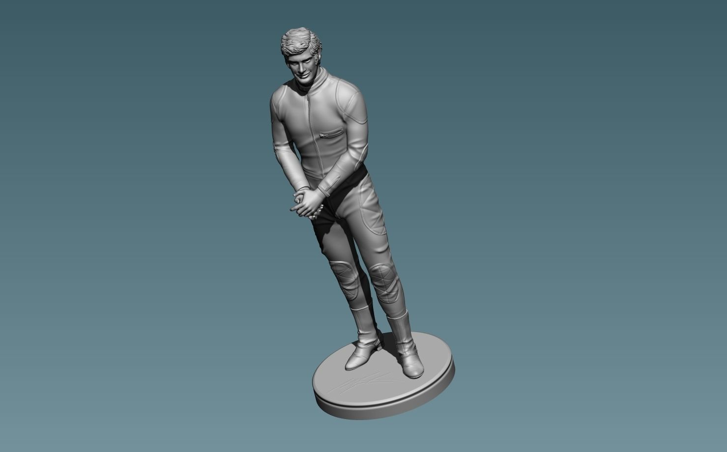 Giacomo Agostini 3D print model_5
