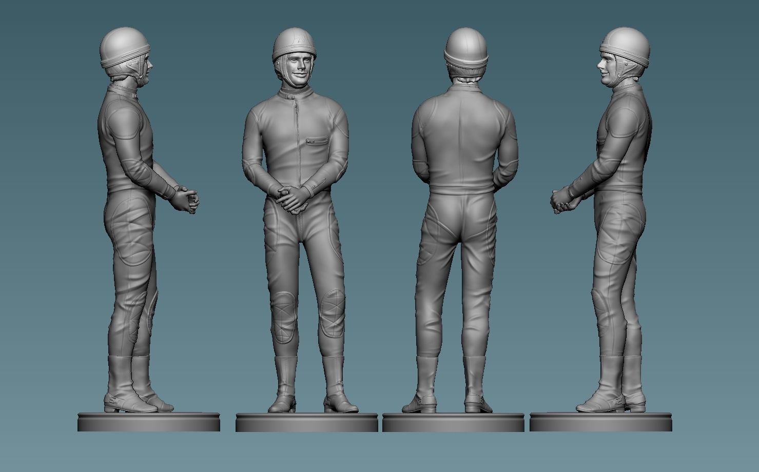 Giacomo Agostini 3D print model_23