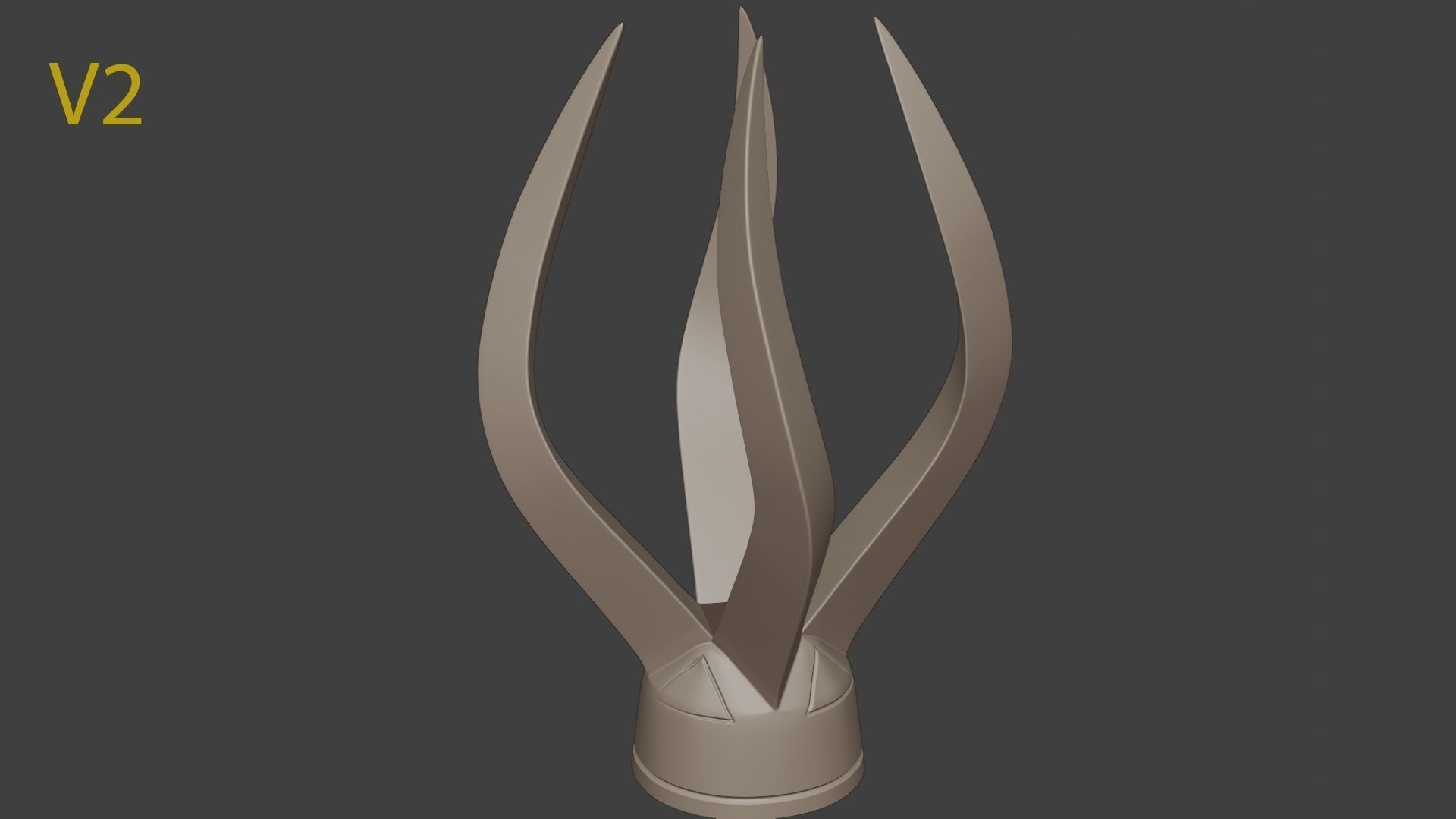 Jaina proudmoore staff from World of Warcraft 3D print model_4