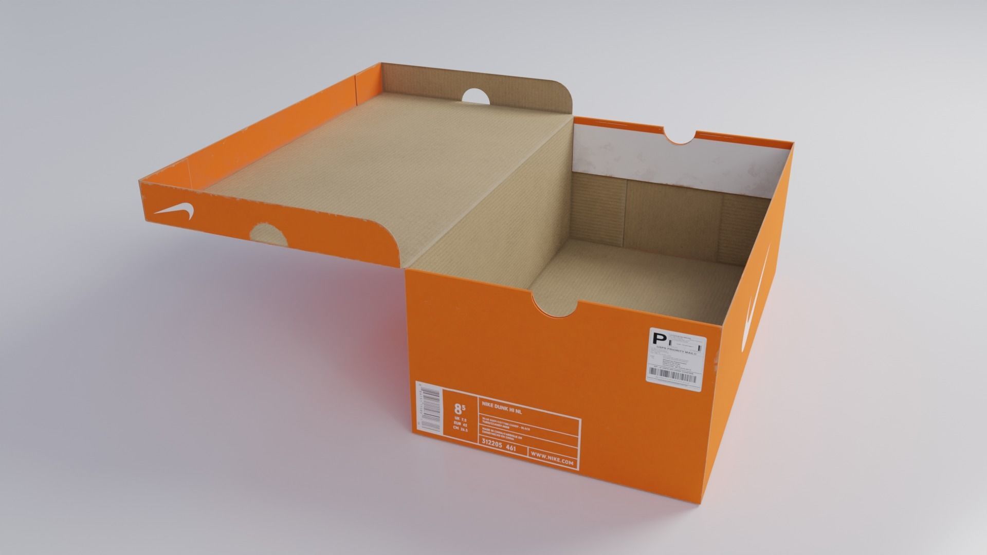 Ultimate Shoe Box Set with 4K Textures Low-poly 3D model_8