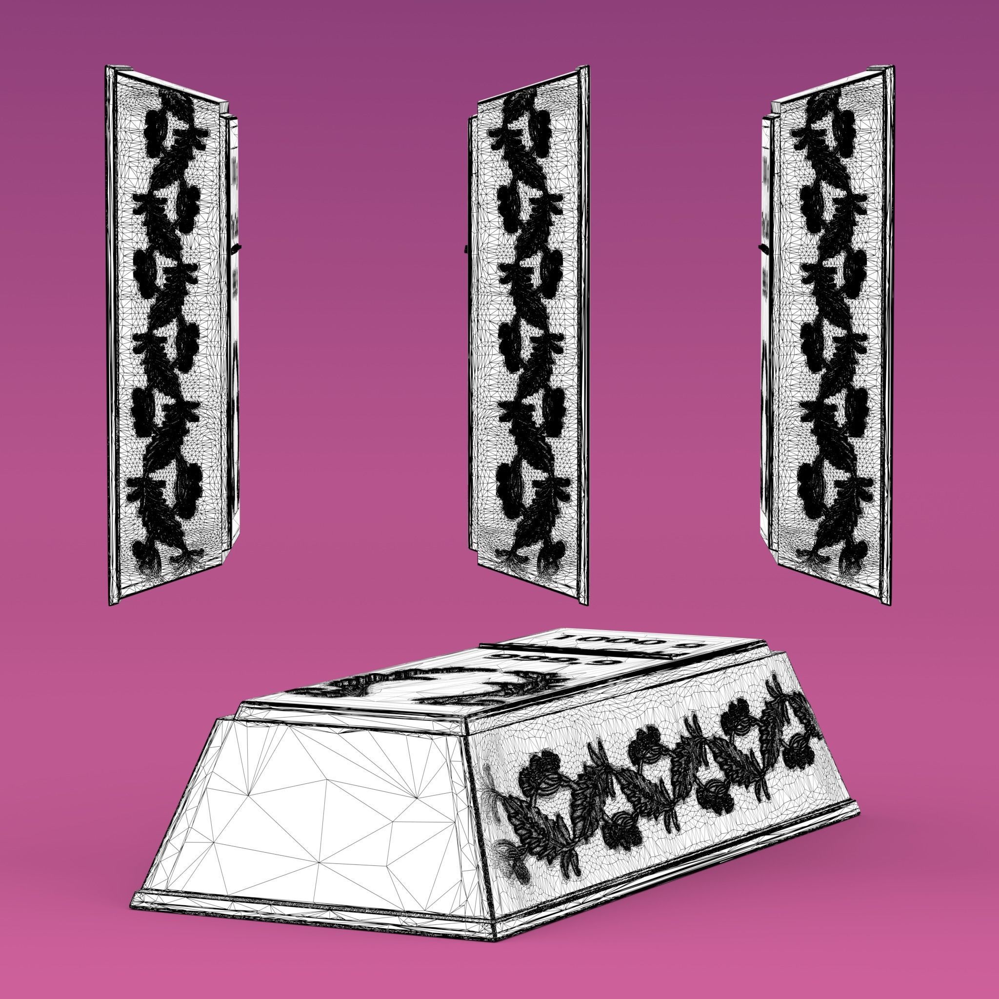 lingote de oro - gold bar Free 3D print model_6