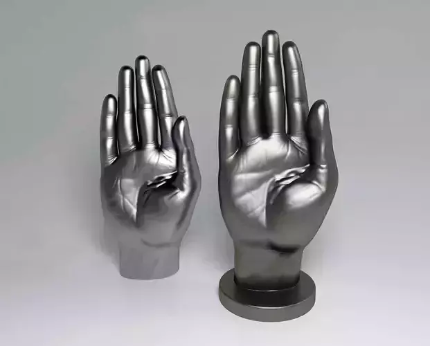 Hand B  3D print model