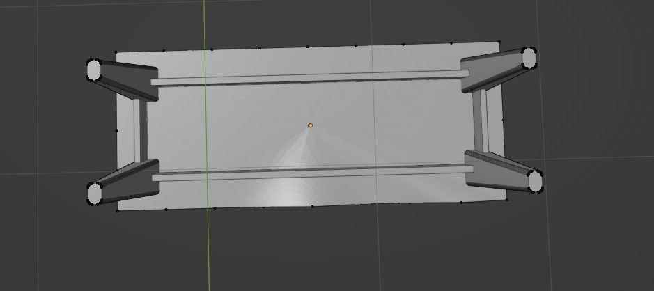 Realistic piano grand Low-poly 3D model_13