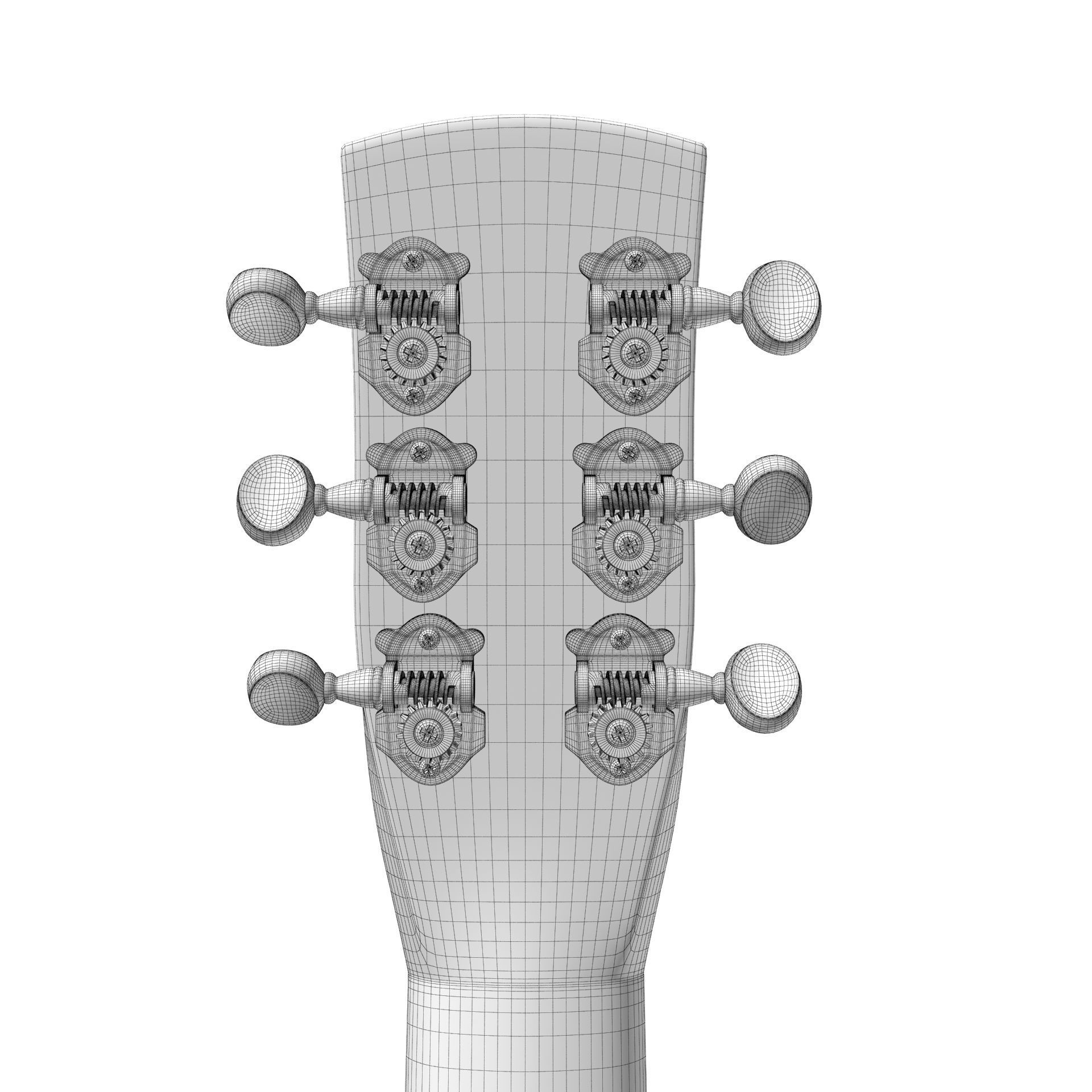 Gretsch G9221 Bobtail Steel 3D model_21