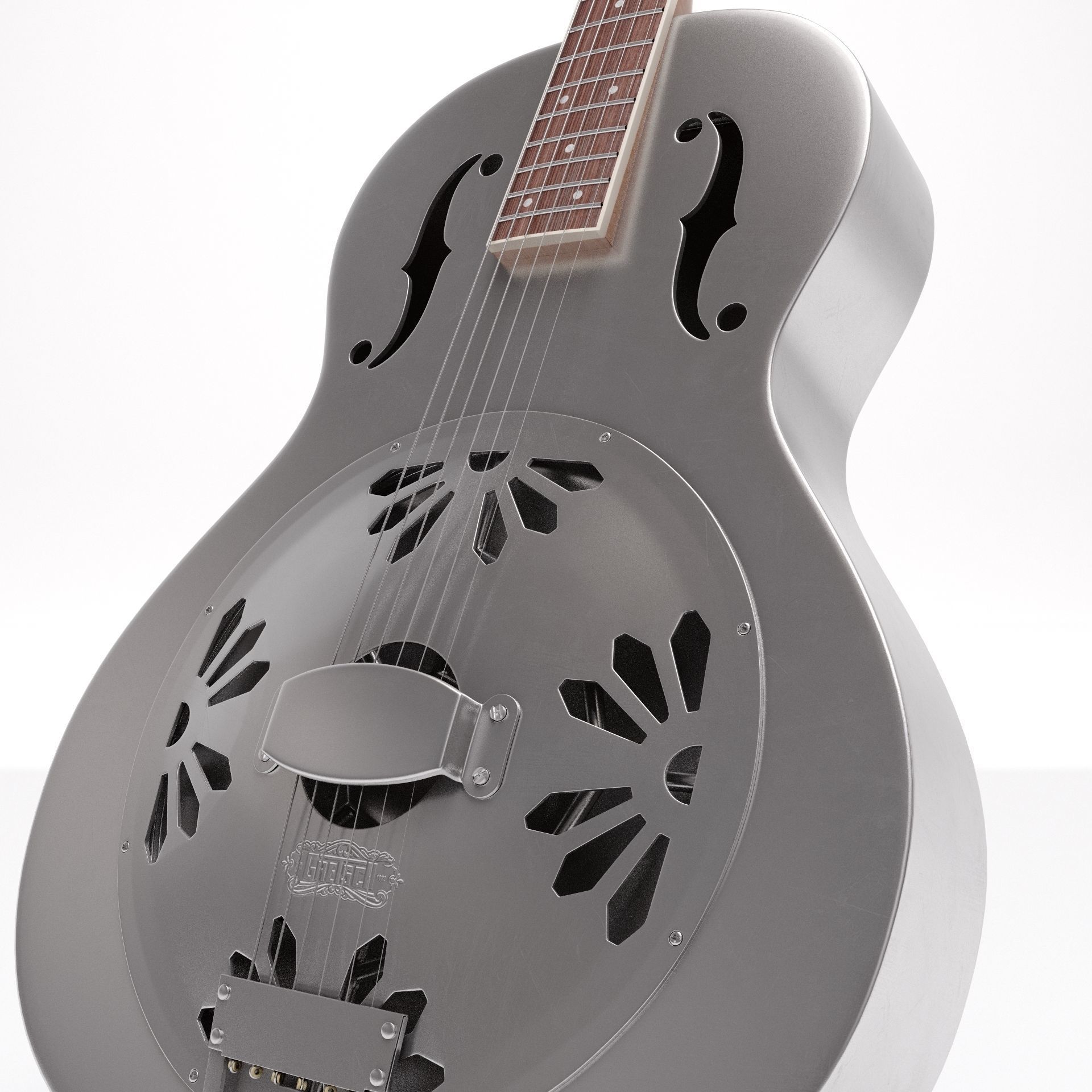Gretsch G9221 Bobtail Steel 3D model_10