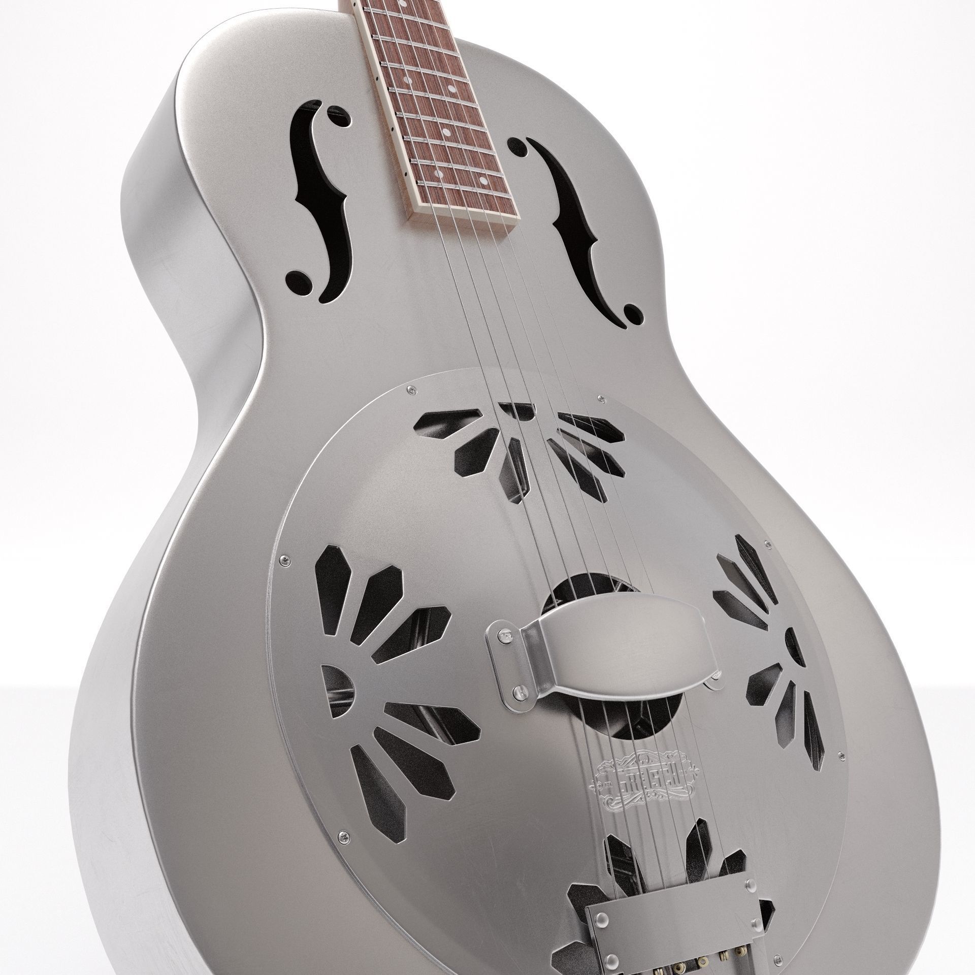 Gretsch G9221 Bobtail Steel 3D model_9