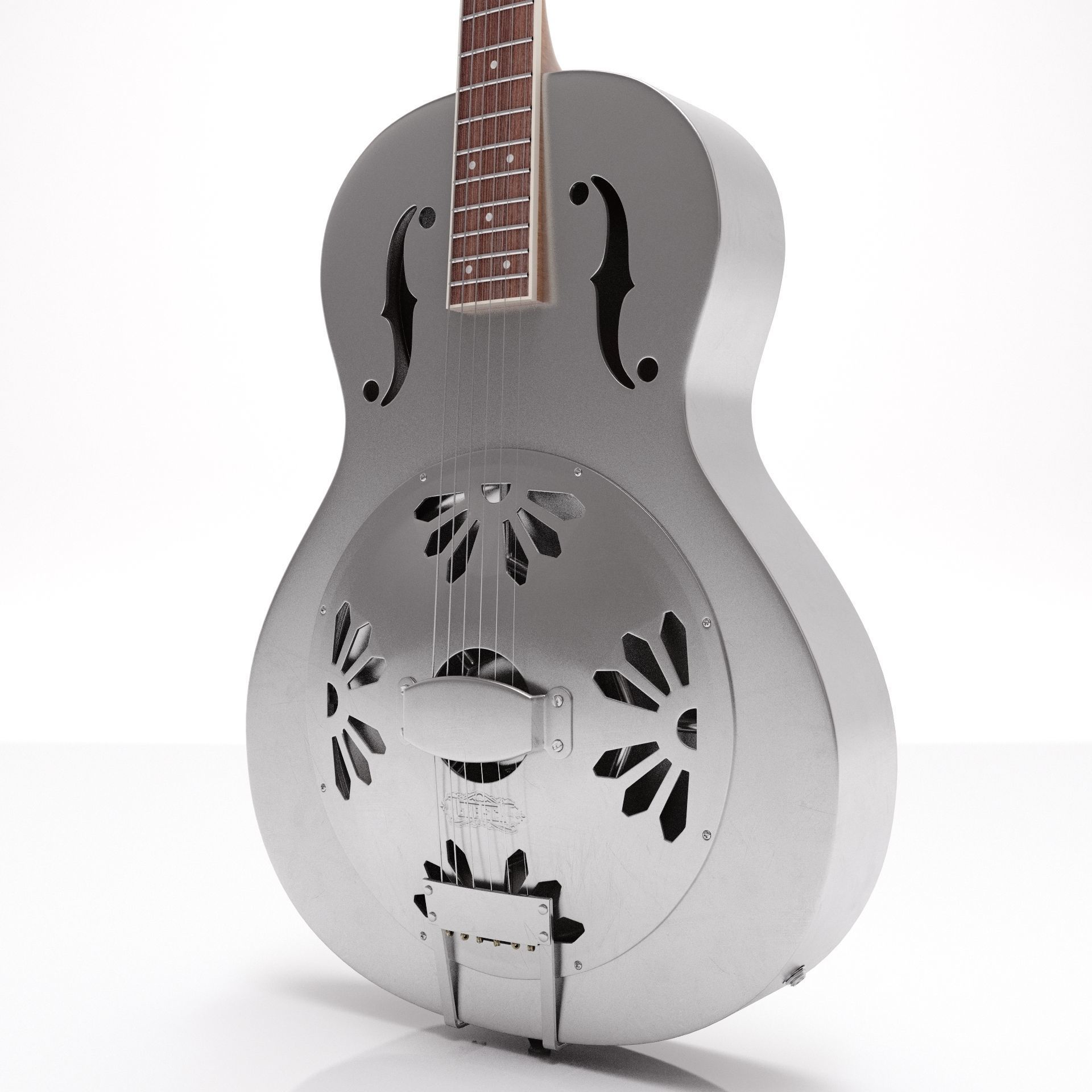 Gretsch G9221 Bobtail Steel 3D model_4