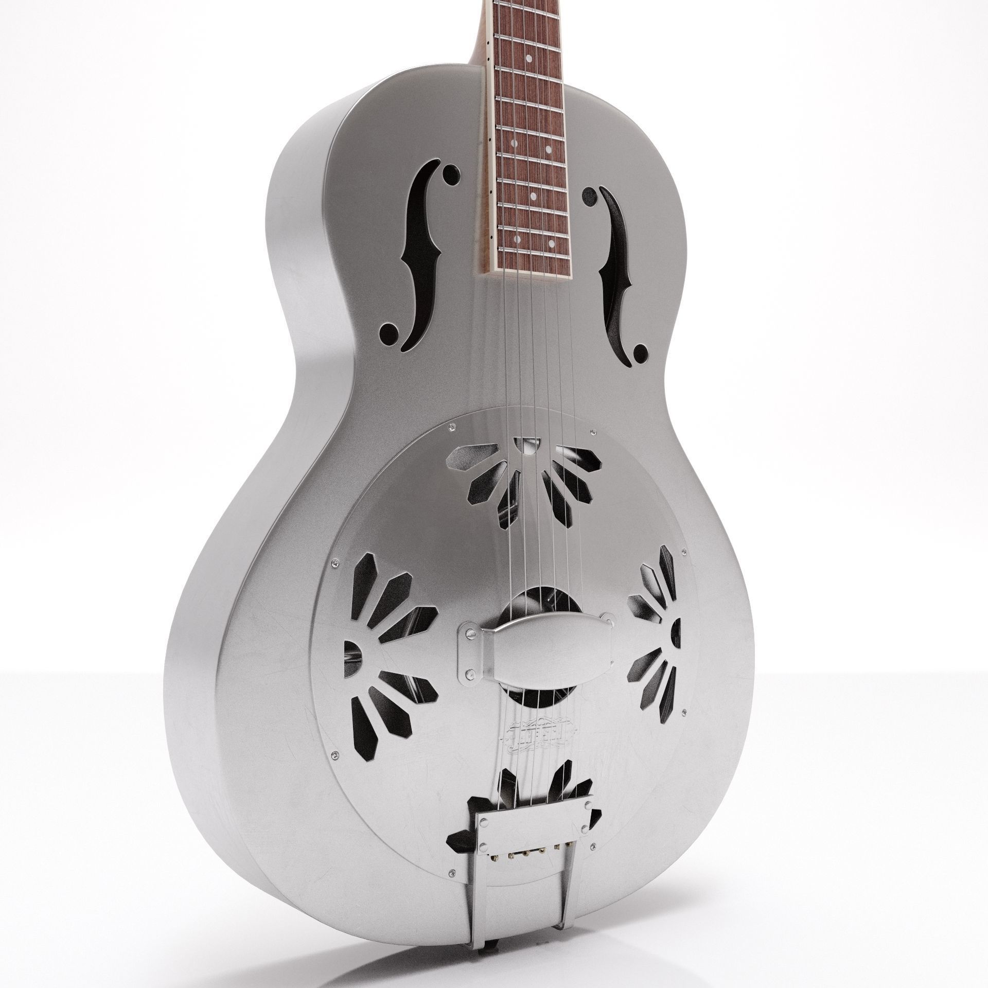 Gretsch G9221 Bobtail Steel 3D model_2