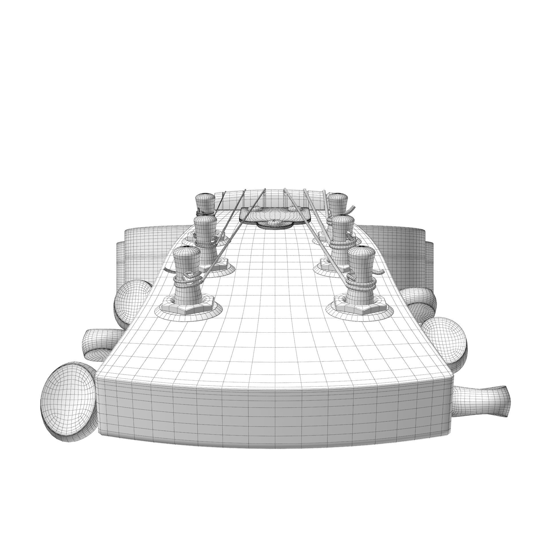 Gretsch G9221 Bobtail Steel 3D model_25