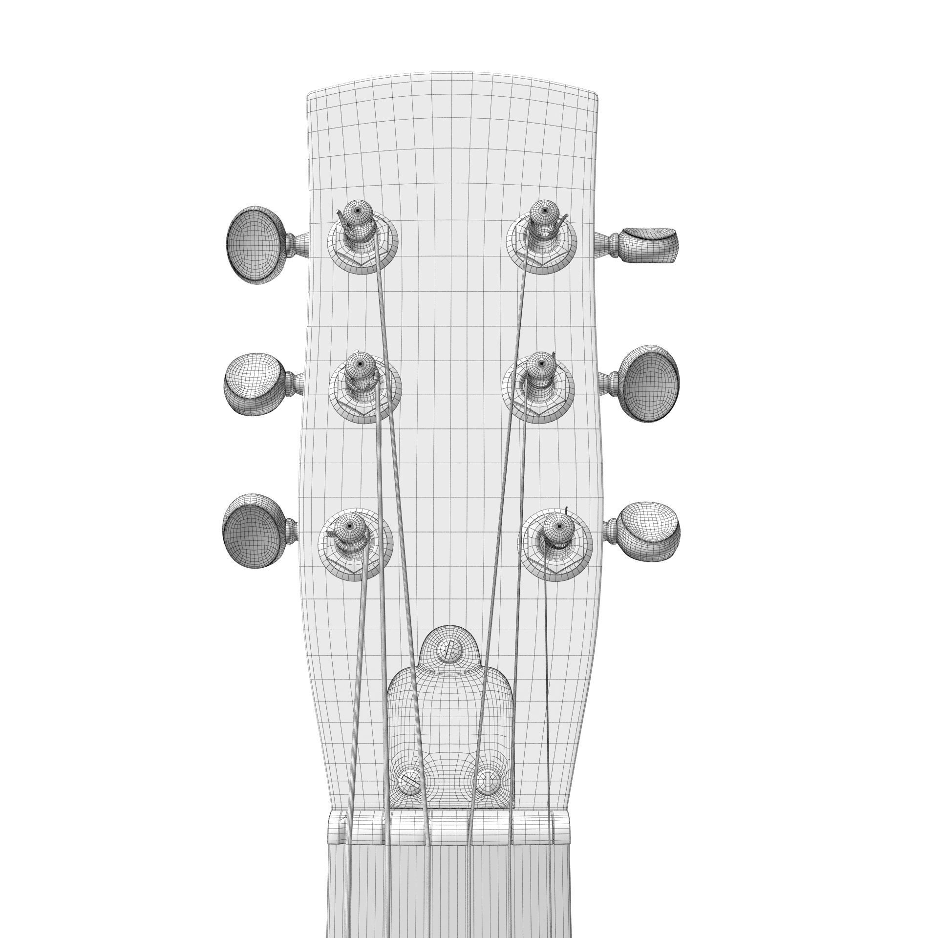 Gretsch G9221 Bobtail Steel 3D model_20