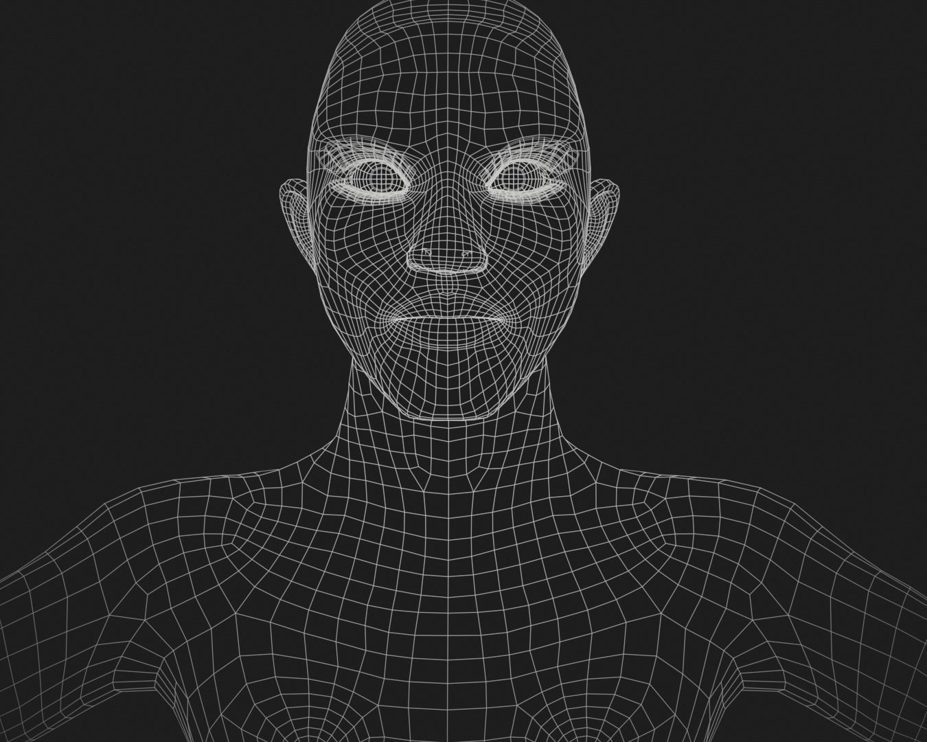 Cartoon man rigged Low-poly 3D model_10