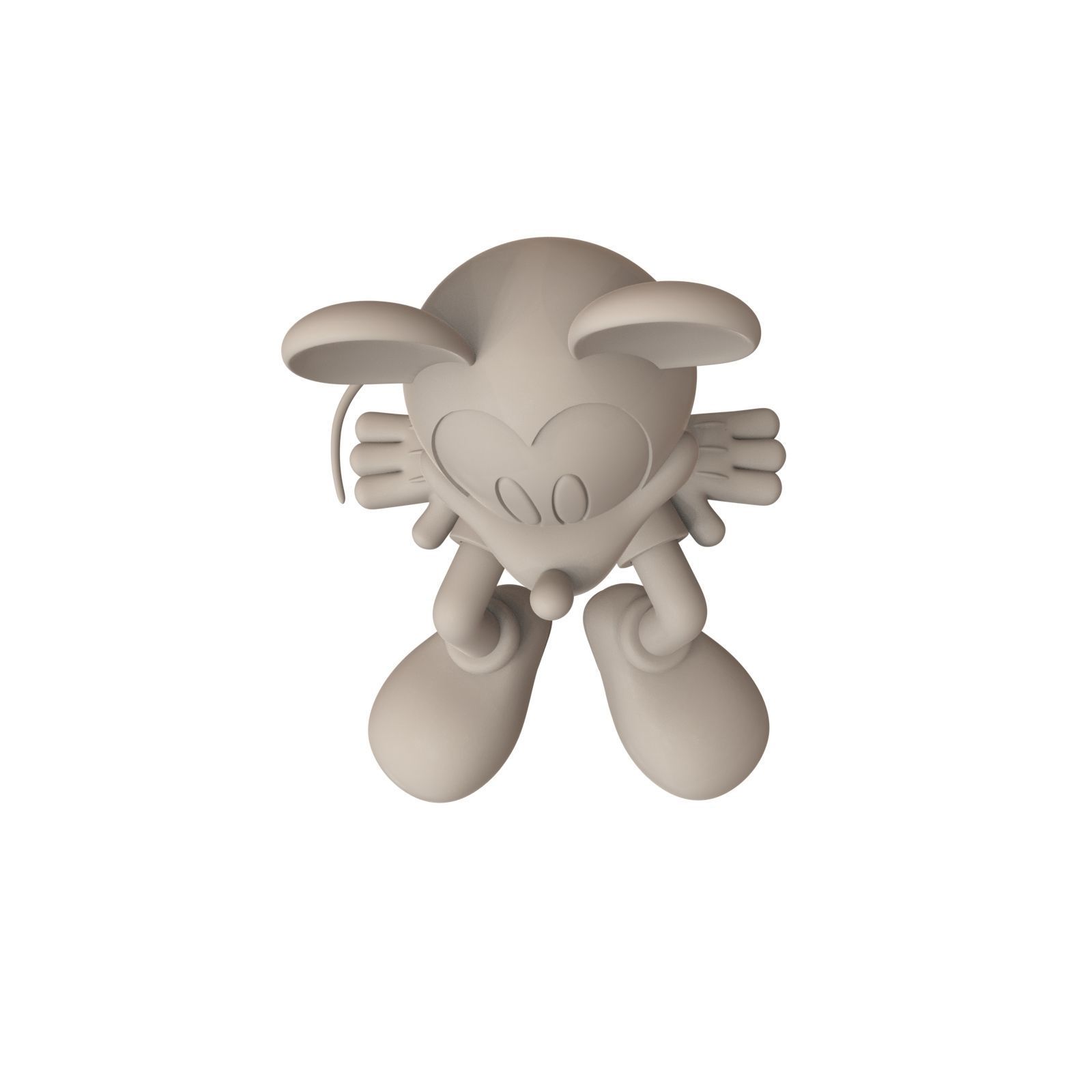 Mickey Mouse 3D print model_4
