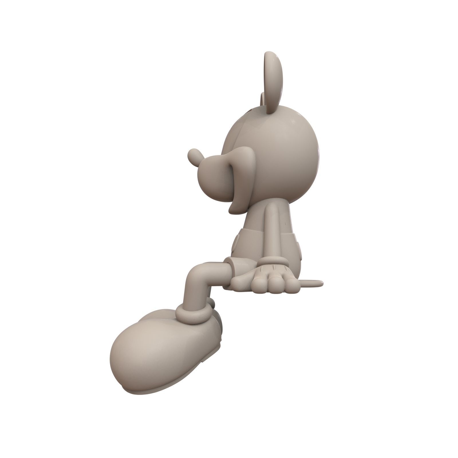 Mickey Mouse 3D print model_2