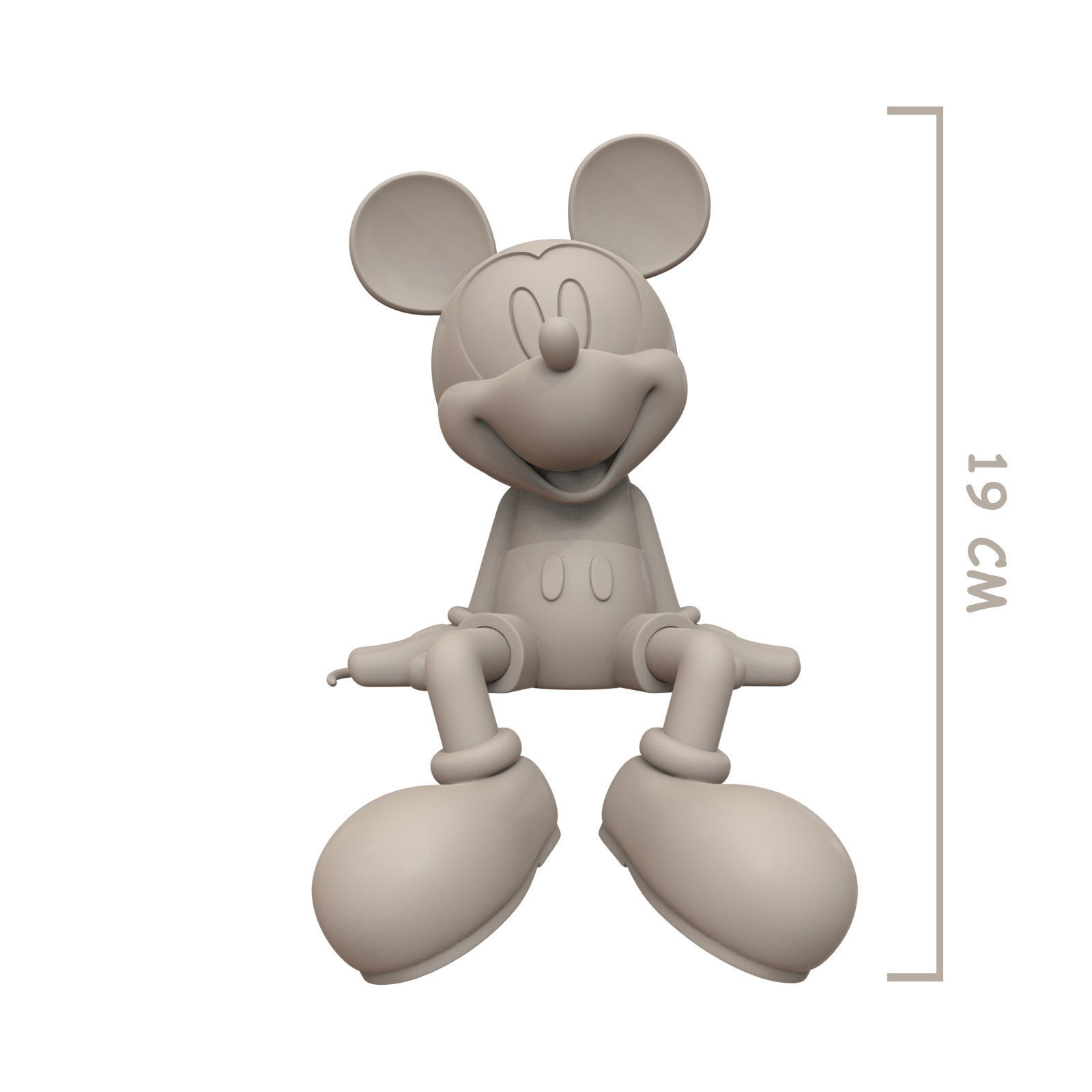 Mickey Mouse 3D print model_1