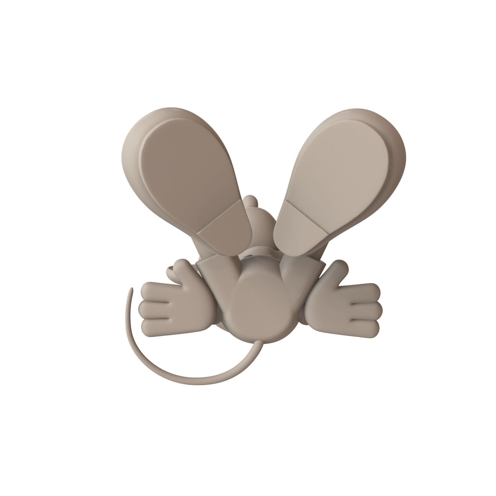 Mickey Mouse 3D print model_5
