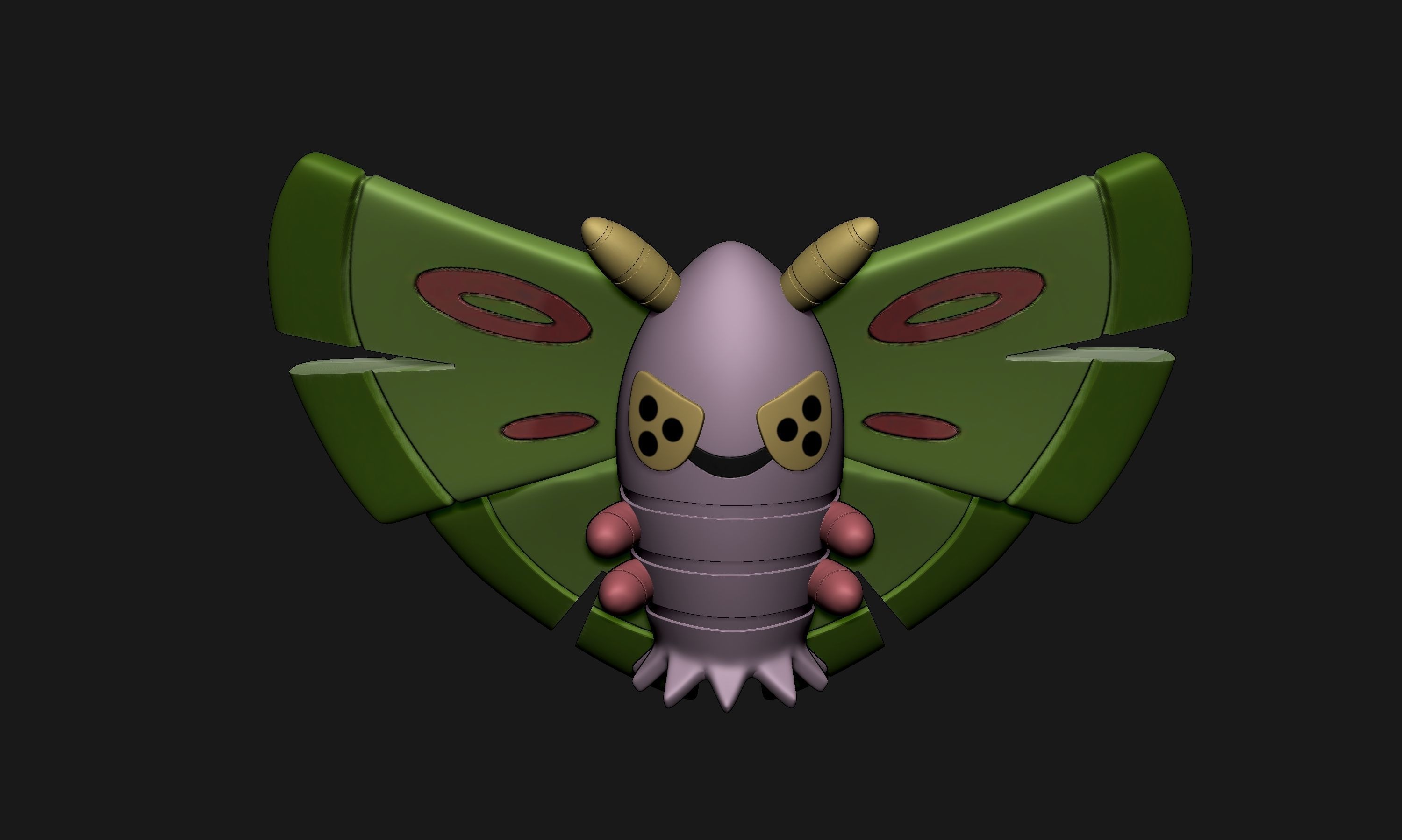 Pokemon - Dustox and Beautifly 3D print model_5
