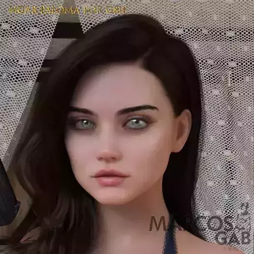 MGAB Paloma for Genesis 81 Female 3D model