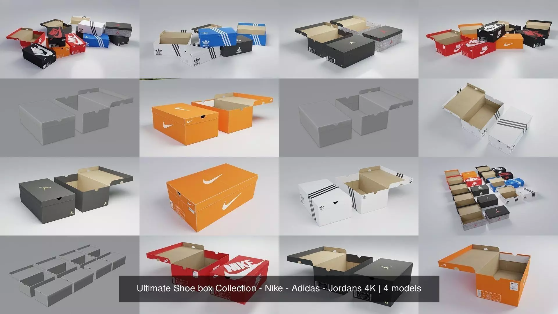 Ultimate Shoe box Collection - Nike - Adidas - Jordans 4K _0