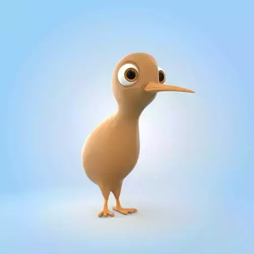 Cartoon kiwi