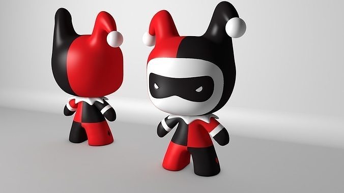 Harley Quinn Chiby Free 3D print model