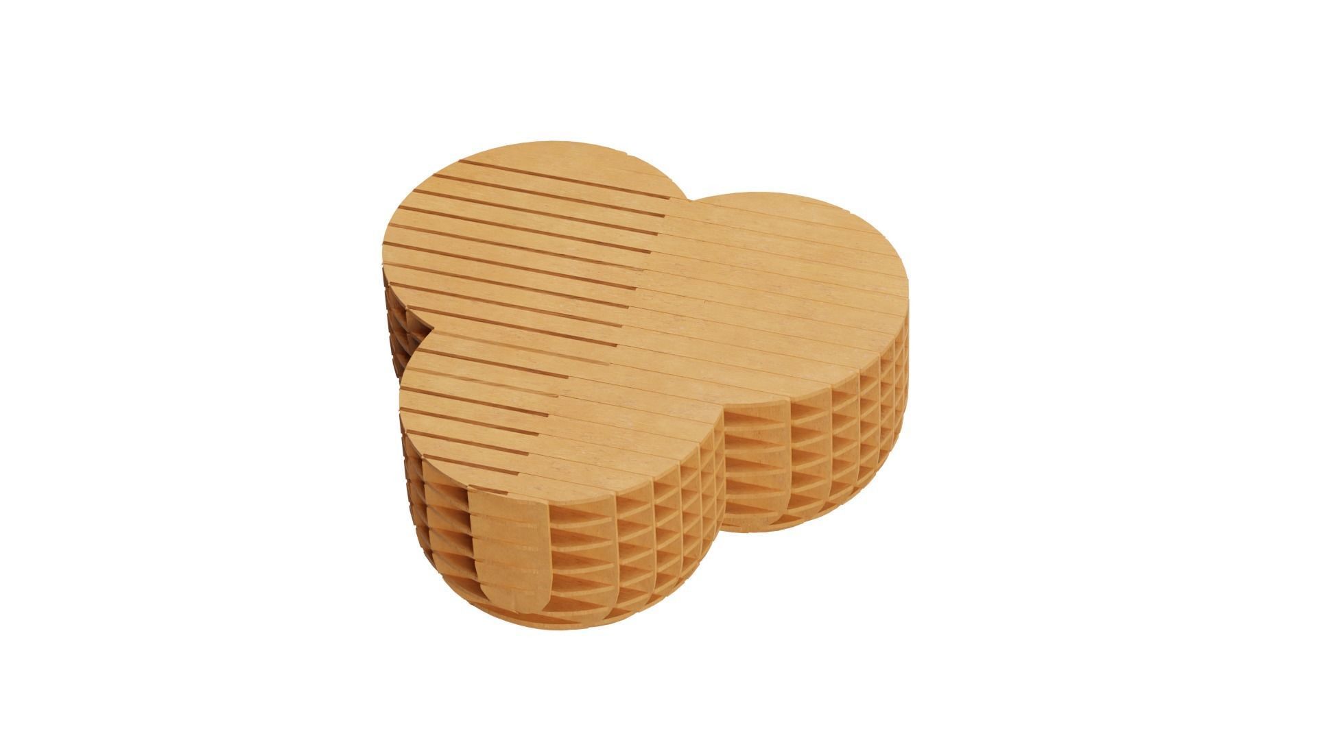 Parametric coffee table 12 3D model_3