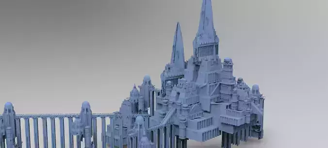 Wizards Master Fortress ocean 1