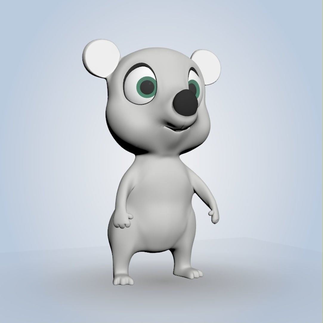 Koala 3D model_4