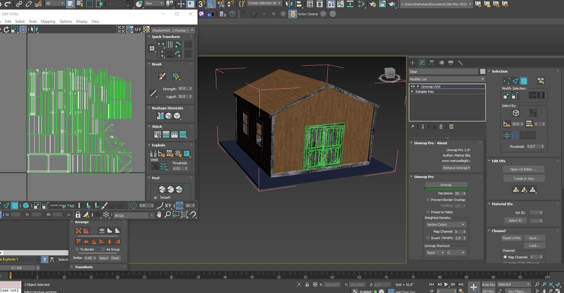 Garage House 3D model_12