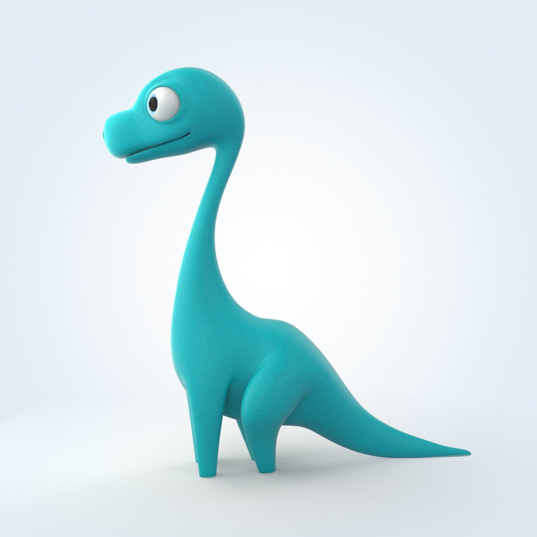 Apatosaurus 3D model_3
