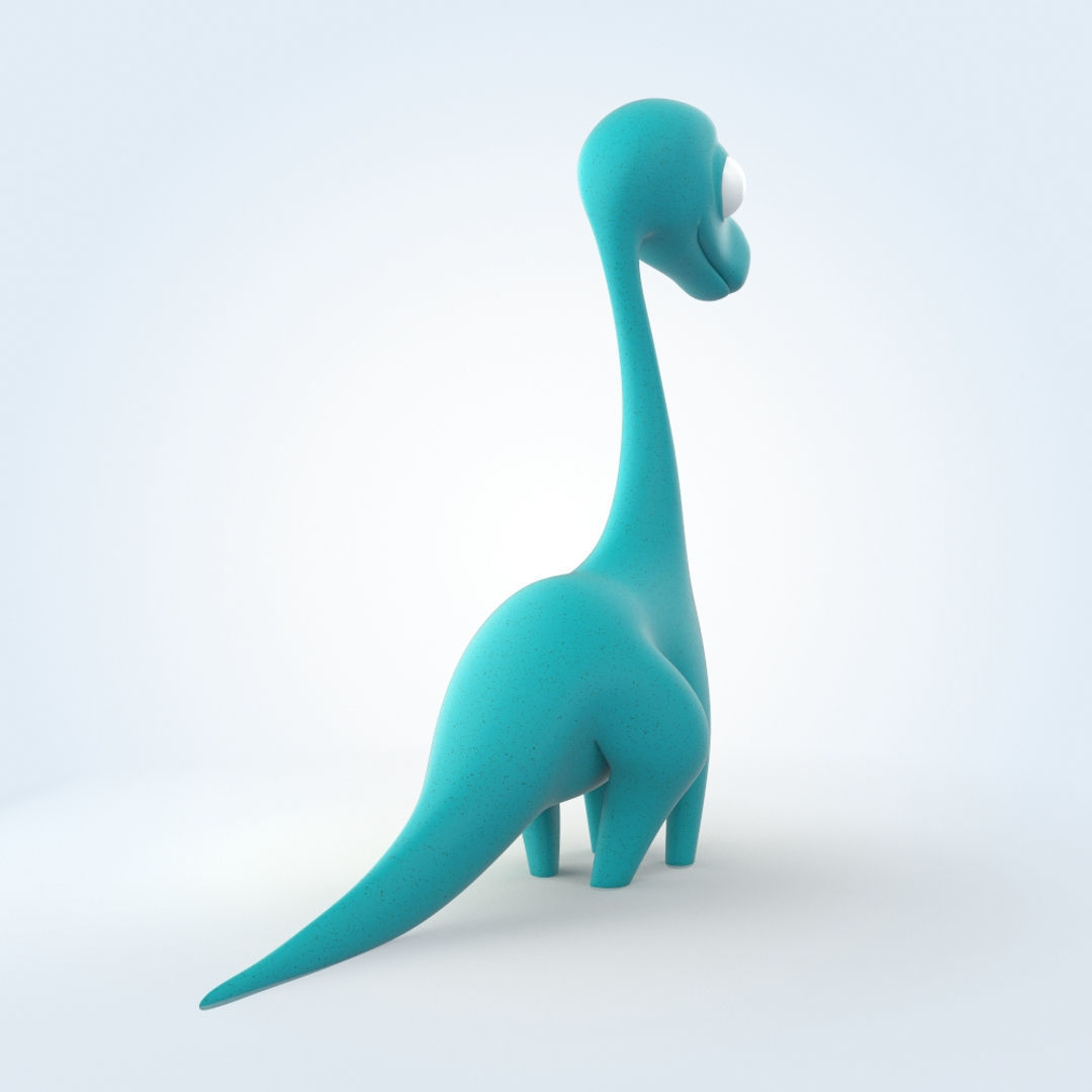 Apatosaurus 3D model_1