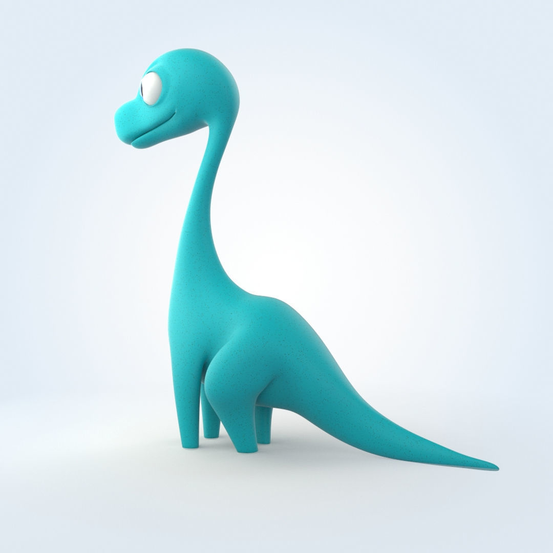 Apatosaurus 3D model_2