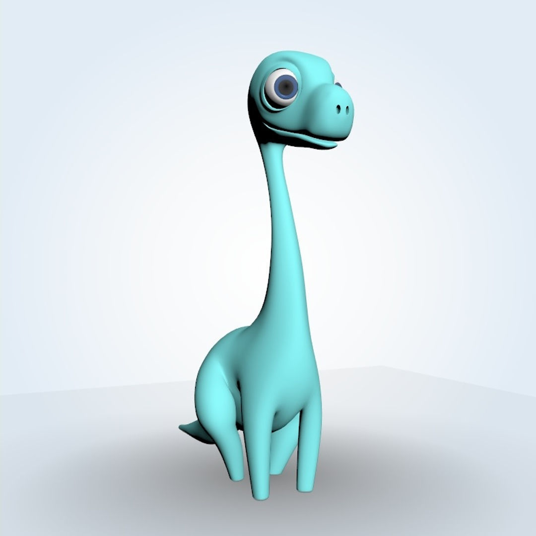 Apatosaurus 3D model_4