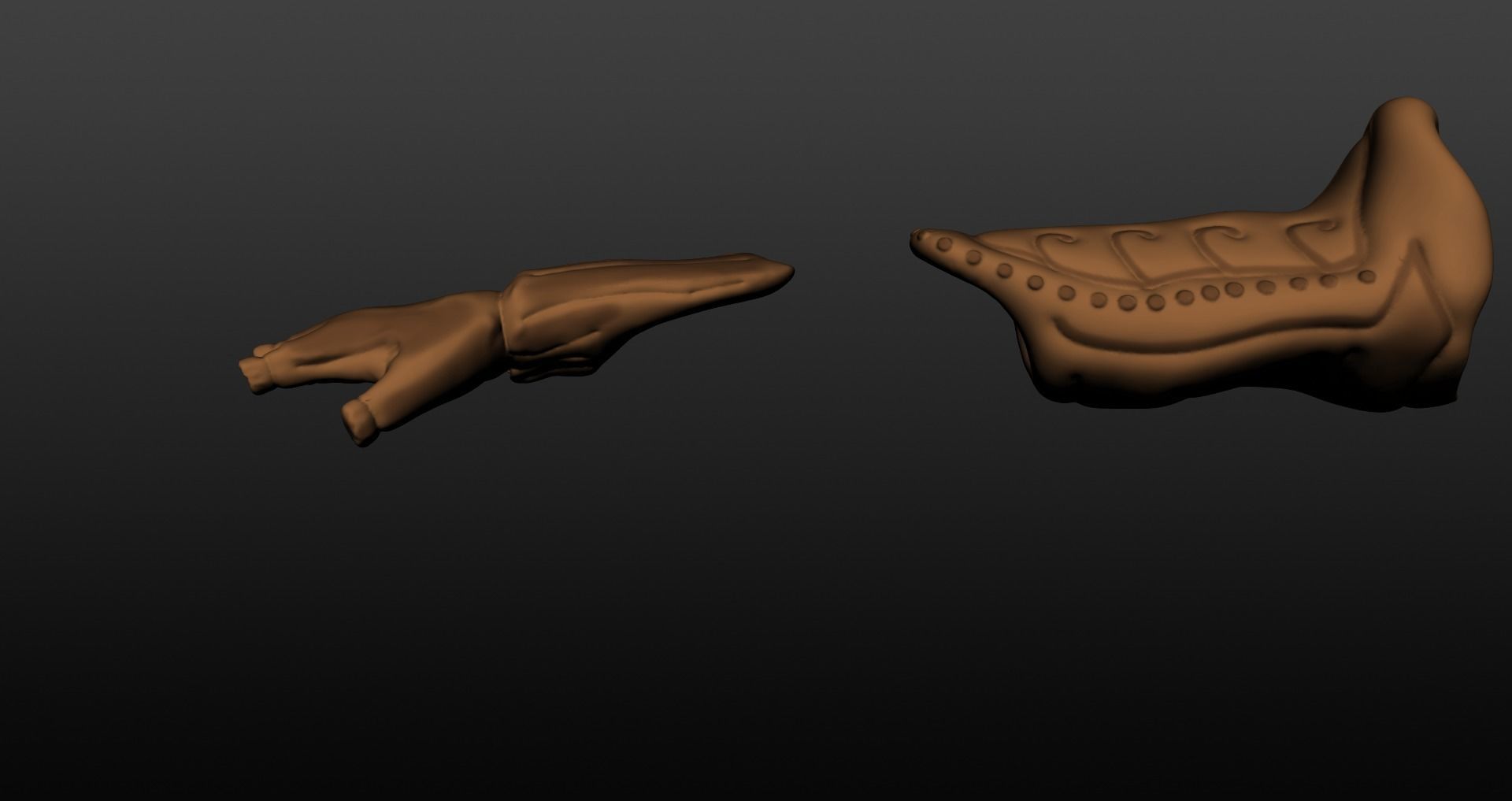 Warrior woman 3D model_41