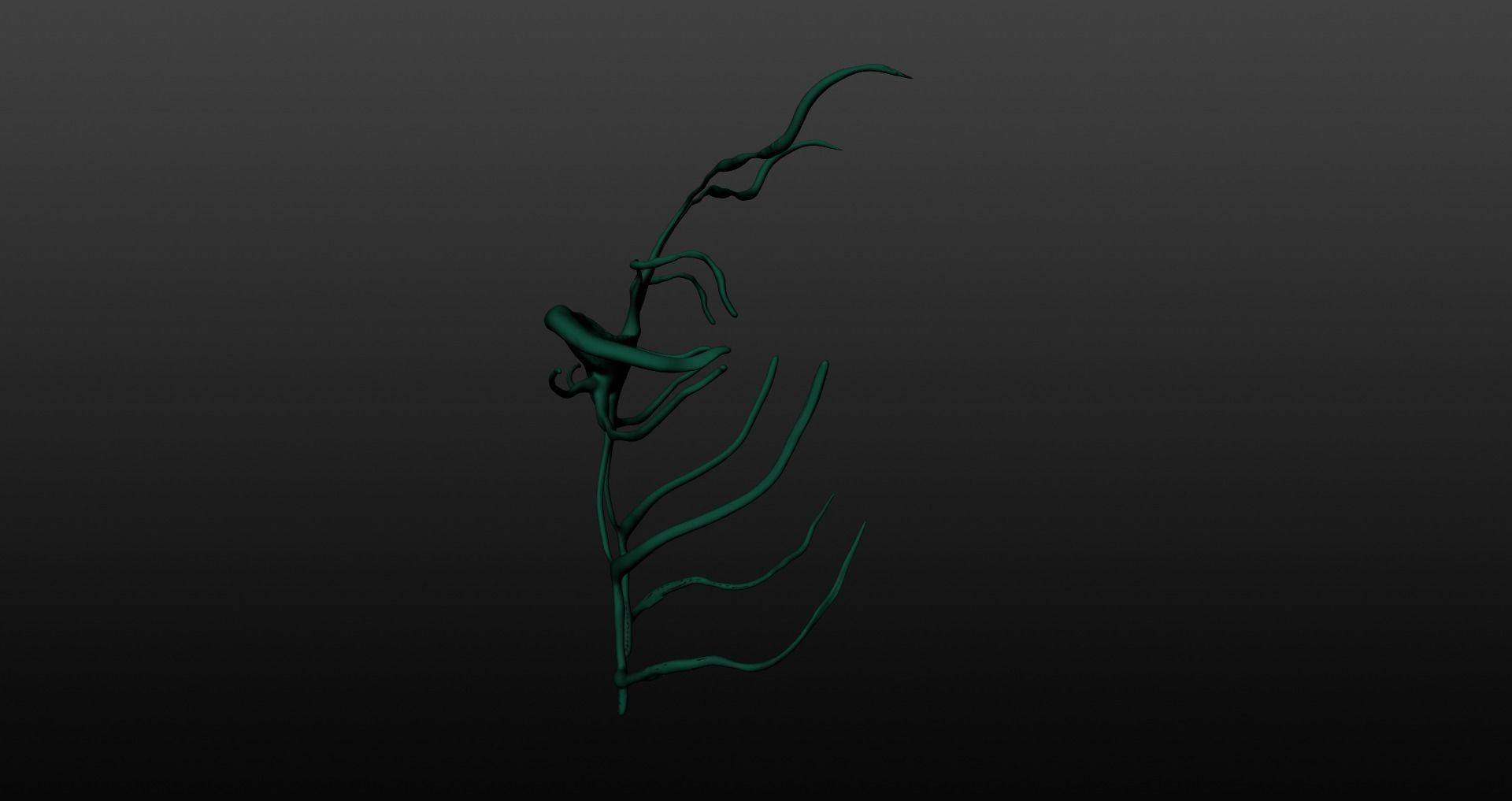 Warrior woman 3D model_36