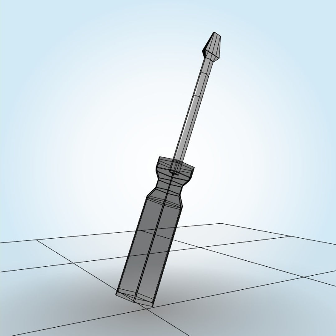 Screwdriver 3D model_5