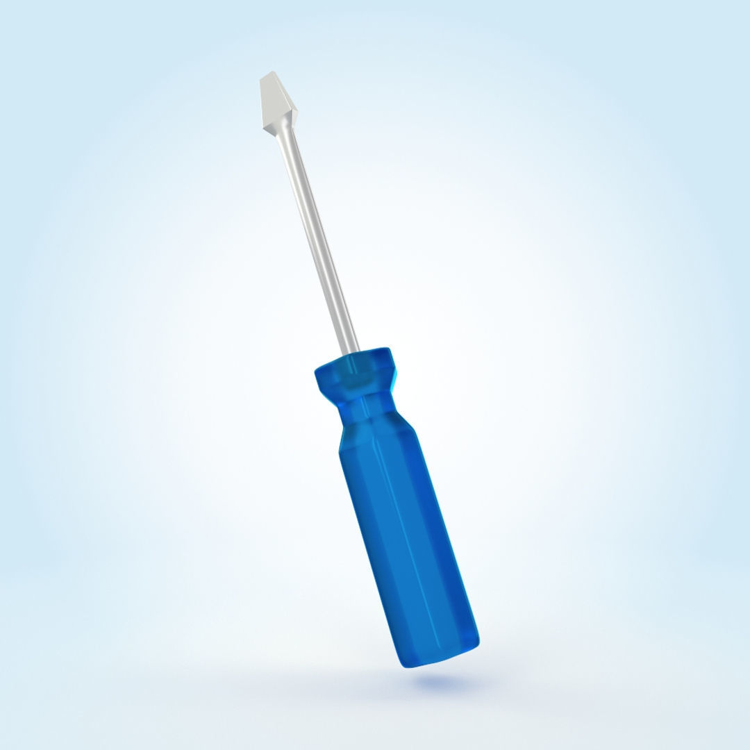 Screwdriver 3D model_1